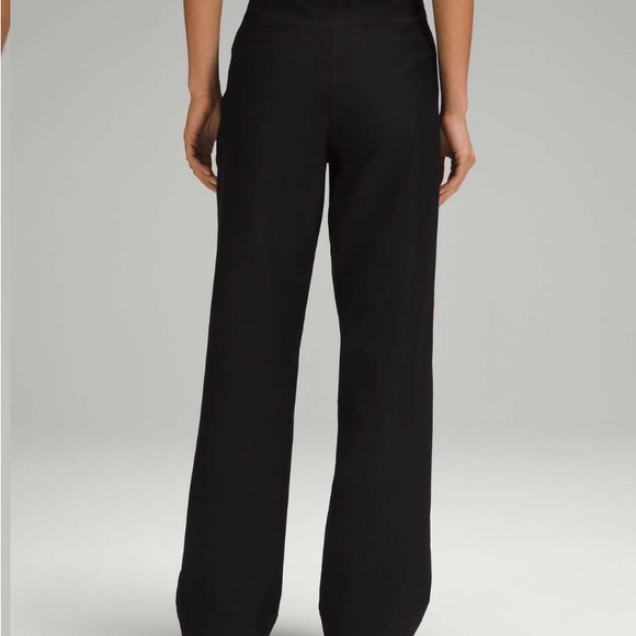 Lululemon Black Wide-Leg Trousers - Picture 4 of 8